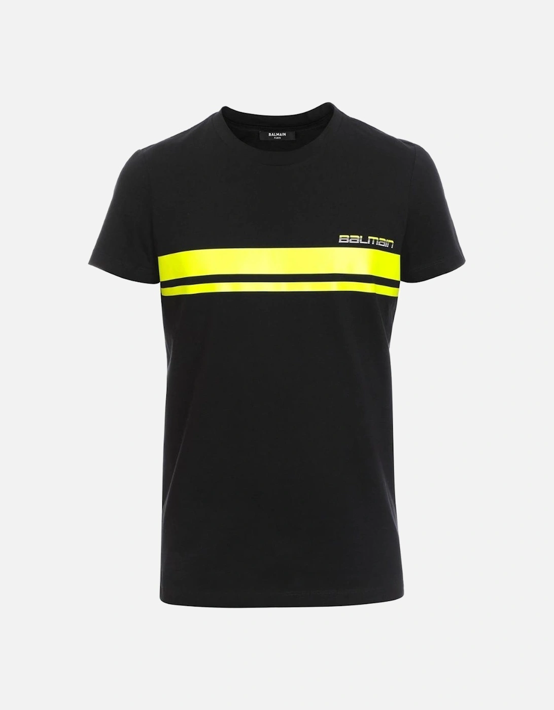 Neon Logo T-Shirt in Black, 6 of 5