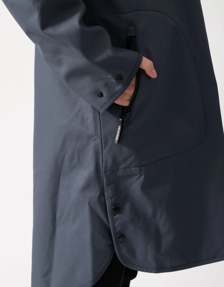 Rain Womens A-Line Softshell Raincoat - Ombre Blue 604