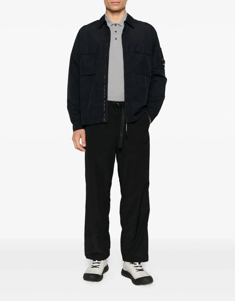 Flatt Nylon Overshirt Navy