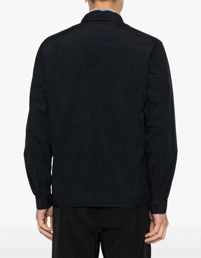 Flatt Nylon Overshirt Navy