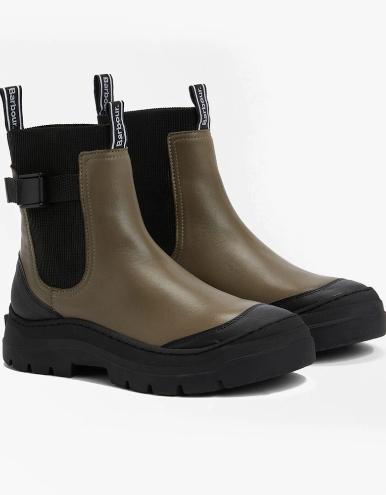 KLARA Womens Chelsea Boots Honey