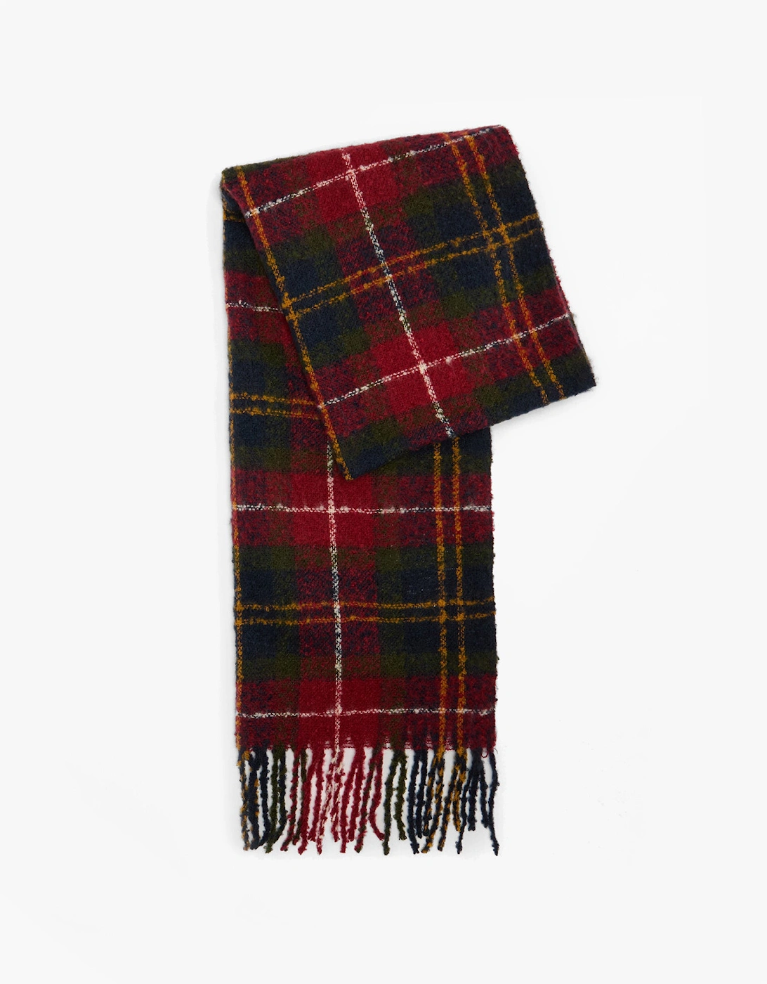 SALTBURN BEANIE & TARTAN SCARF Gift Set Womens Beanie Winterberry Tartan