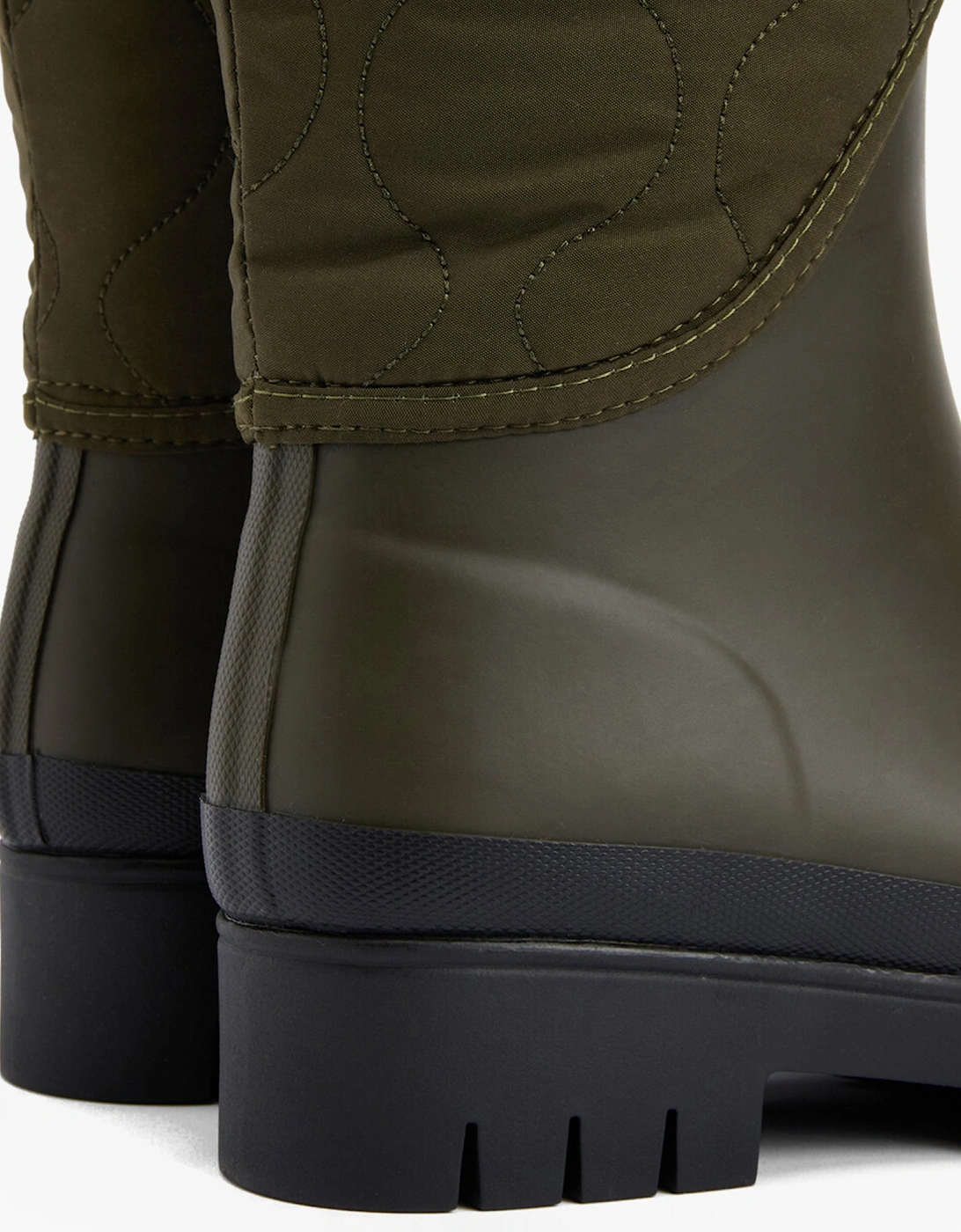 MARNIE Womens Tall Wellies Olive/Black