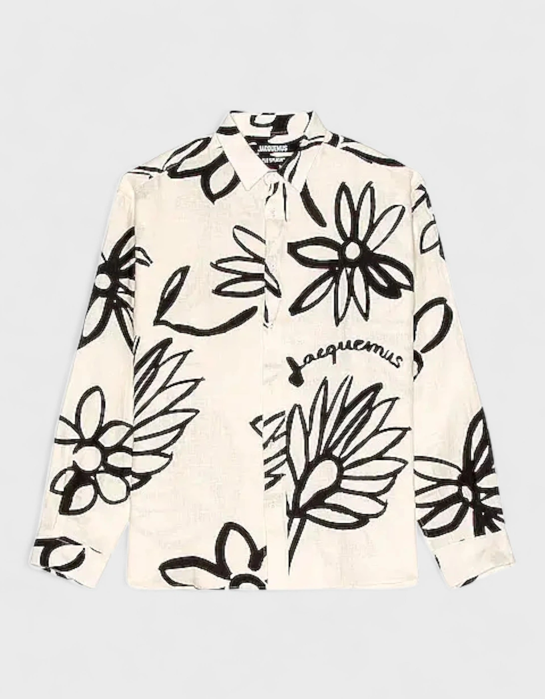 La Chemise Long Sleeve Shirt White