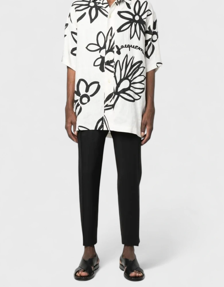 La Chemise Long Sleeve Shirt White