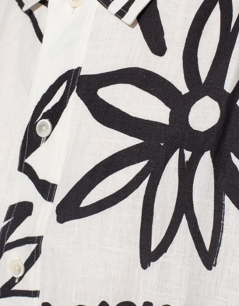 La Chemise Long Sleeve Shirt White