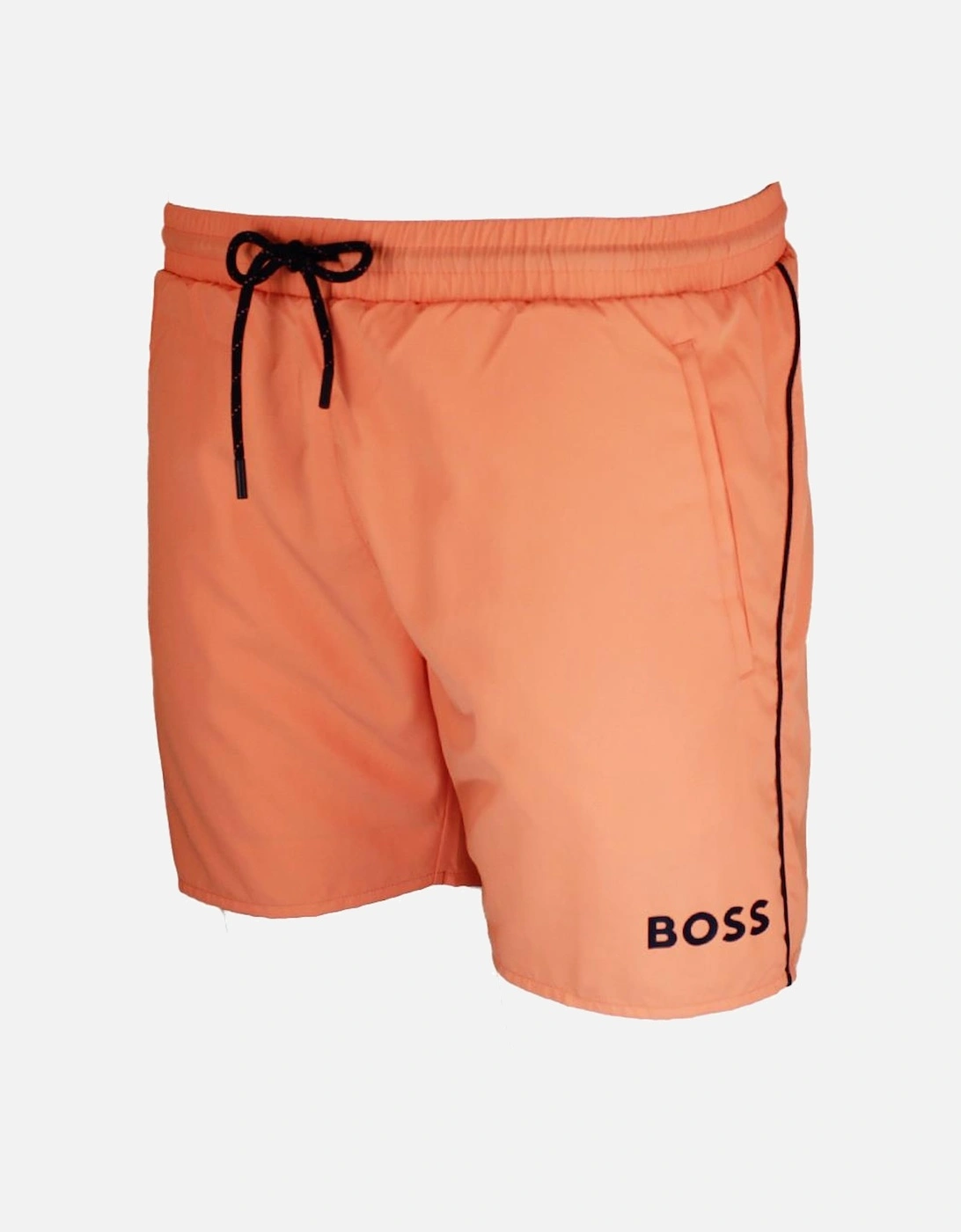 Boss Starfish Swim Shorts, Coral Pink