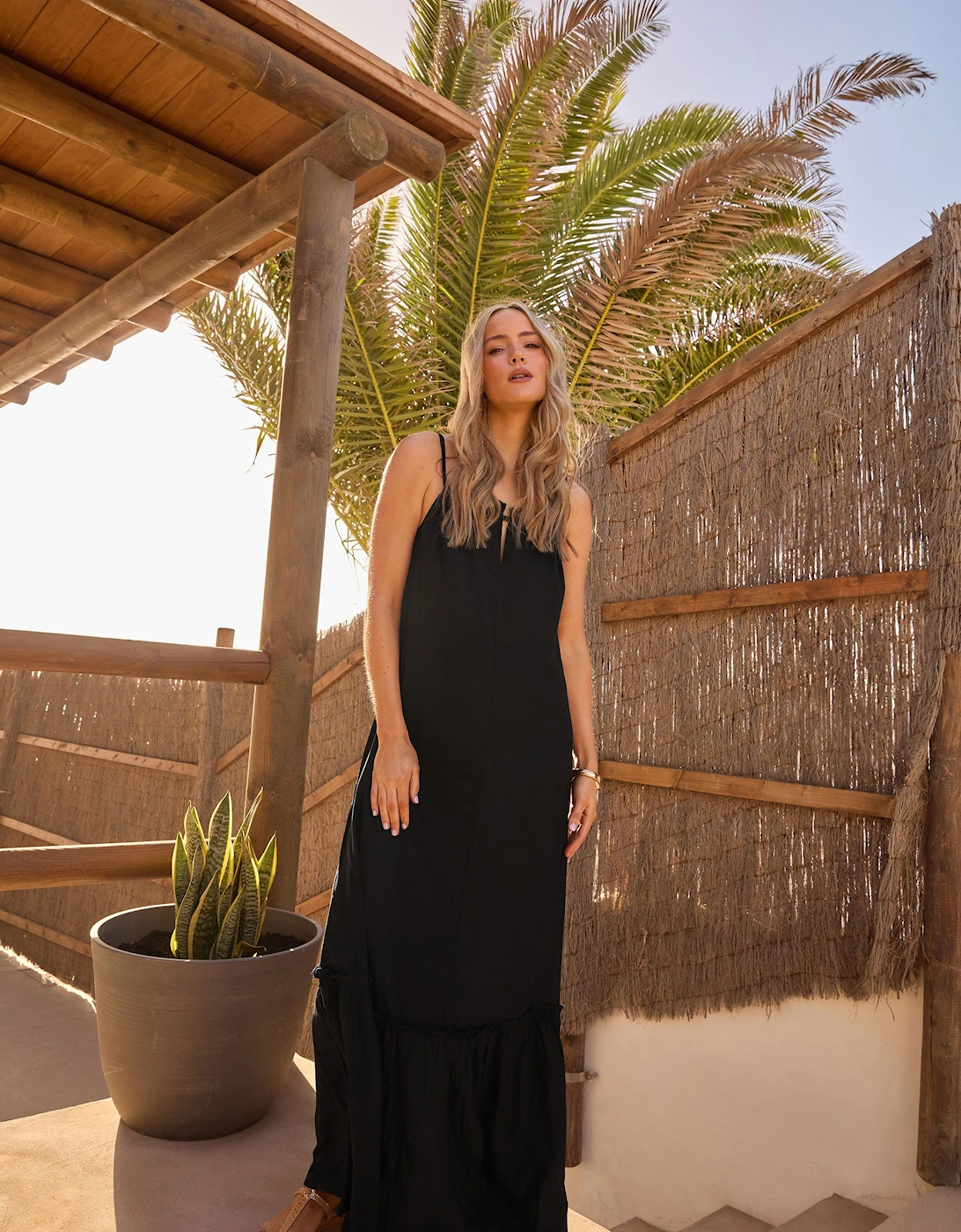 Tall Halter Neck Maxi Dress, 2 of 1