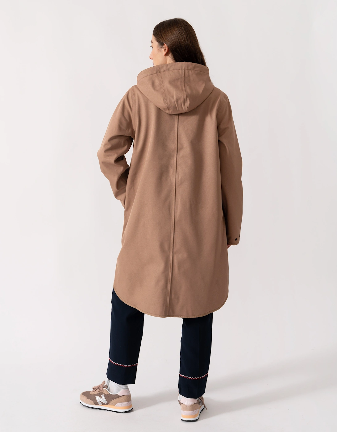 Rain Womens A-Line Softshell Raincoat - Mocca 248