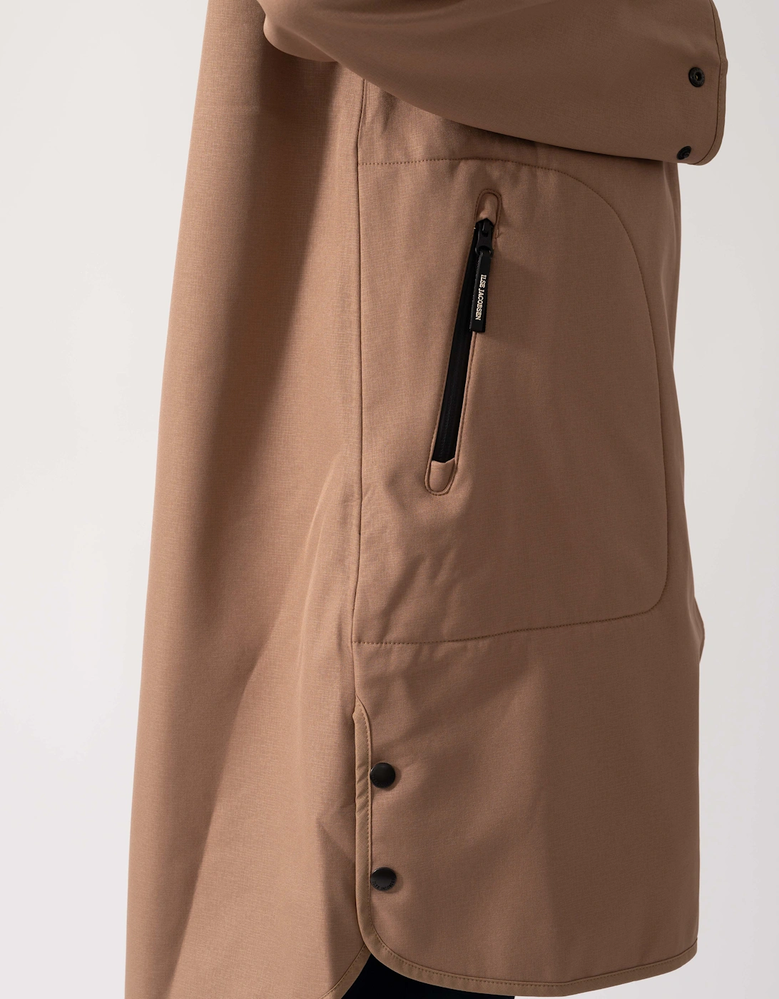 Rain Womens A-Line Softshell Raincoat - Mocca 248