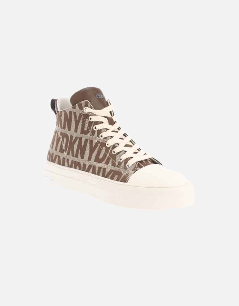 Yaser  Lace Up Mid Trainers