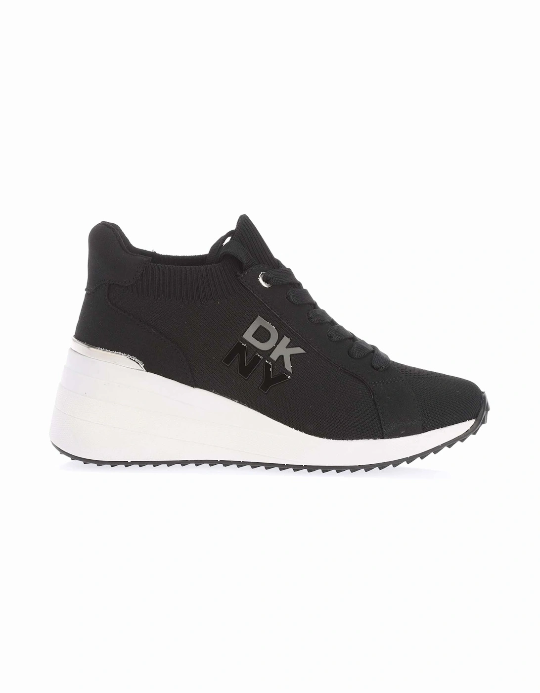 Kasia Lace Up Wedge Trainers, 6 of 5