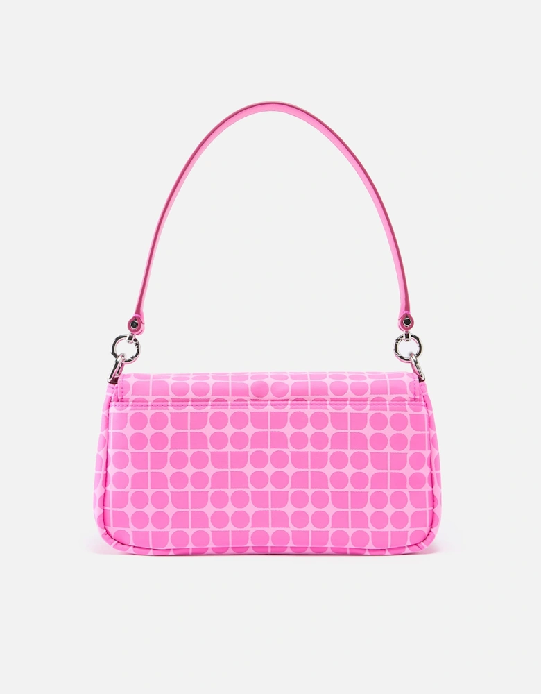 Printed Fabric Convertible Cross Body Bag