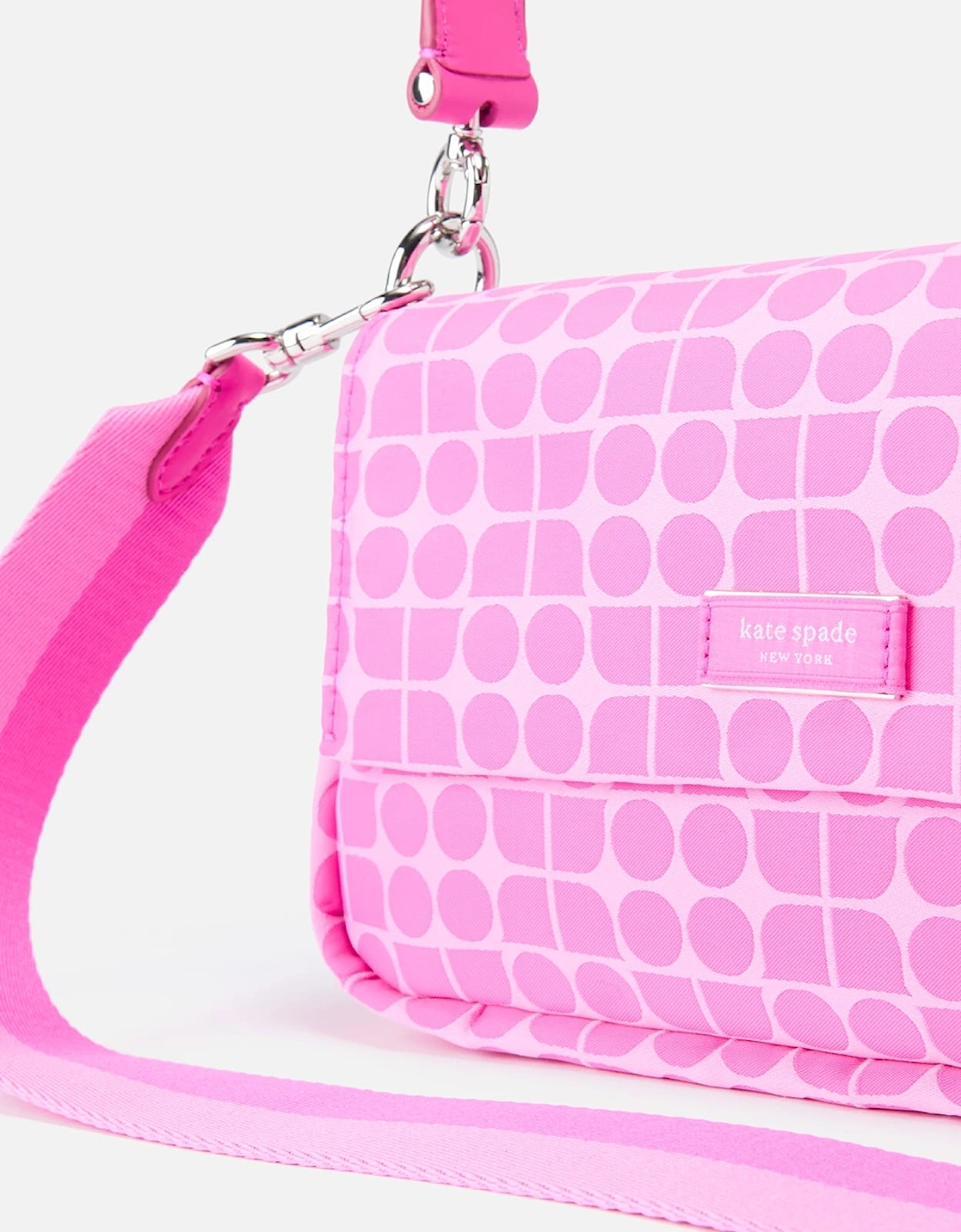 Printed Fabric Convertible Cross Body Bag