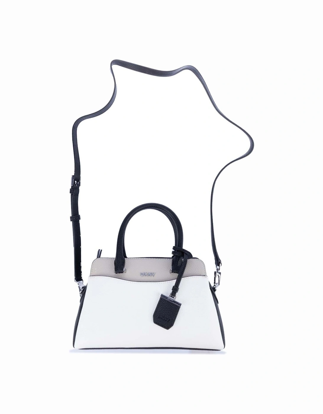 DKNY Men's Avelle Sm Satchel - Black/Grey/White - Size: ONE size