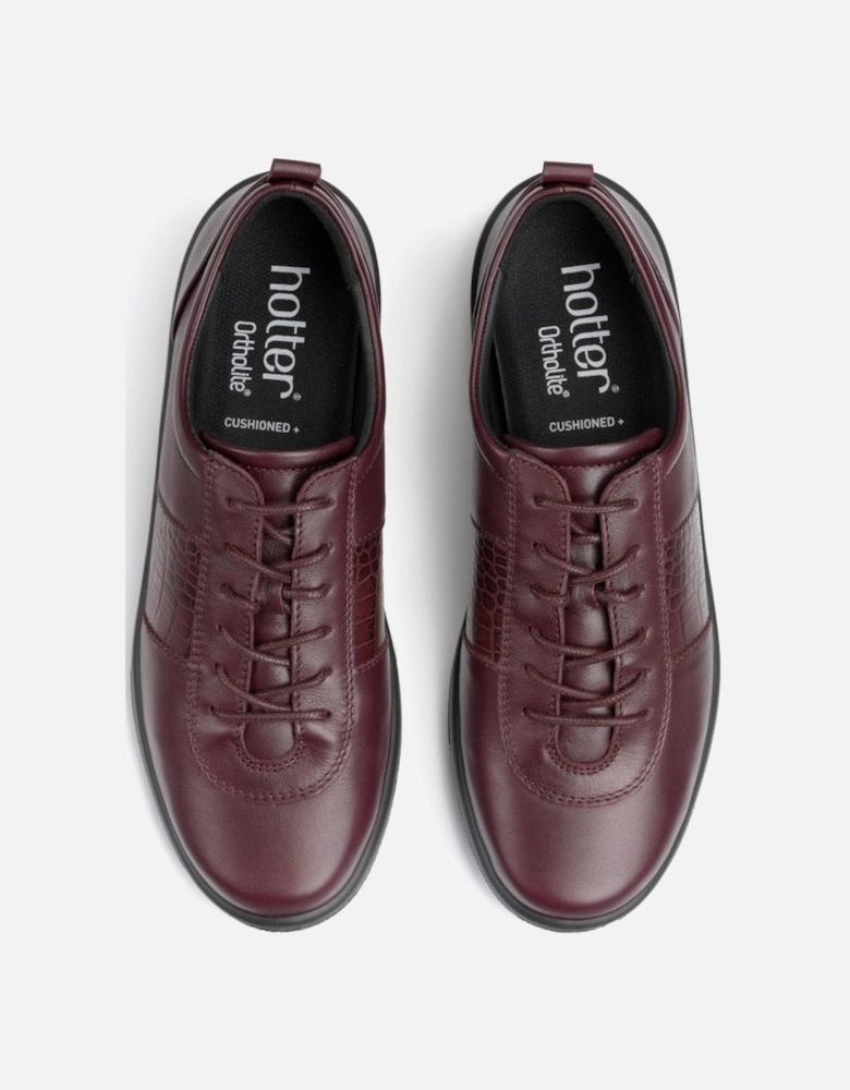 Tansy Womens Wide Fit Casual Lace Up Shoes