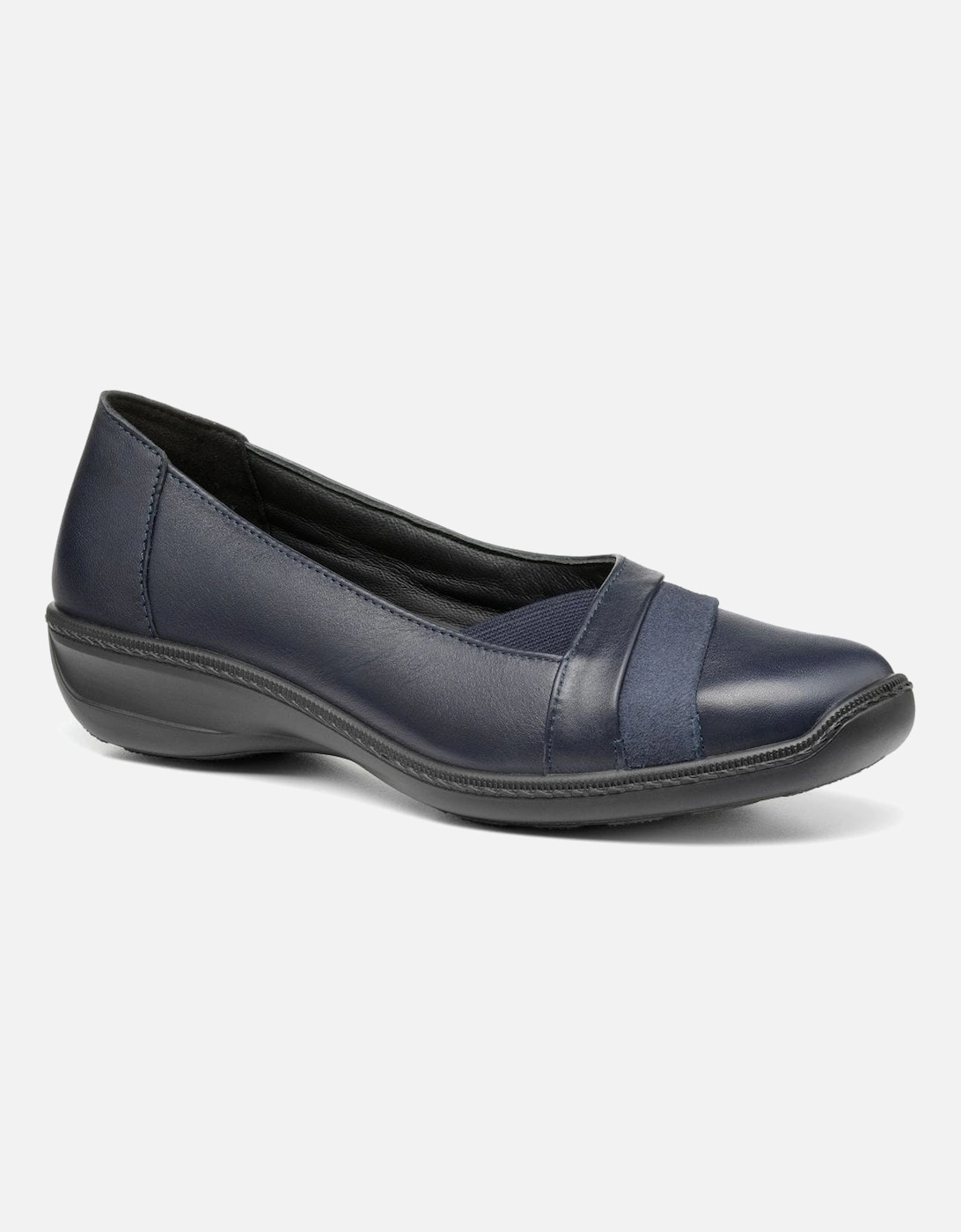 Serenity Womens Wide Fit Slip On Pumps, 5 of 4