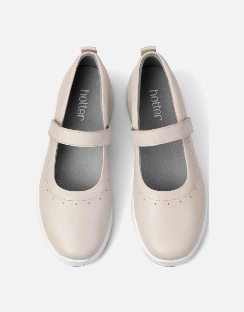 Slender Womens Casual Wide Fit Mary Jane Shoes