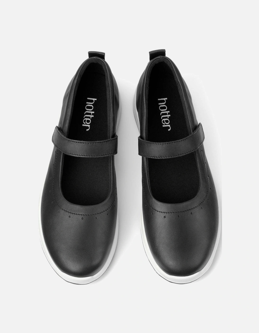 Slender Womens Casual Wide Fit Mary Jane Shoes