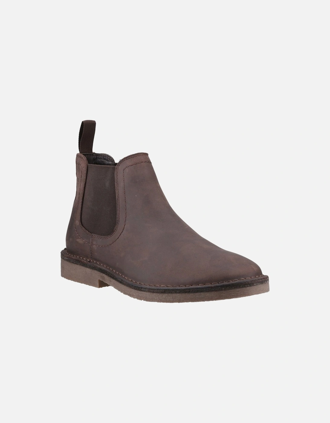 Shaun Leather Mens Chelsea Boots, 6 of 5