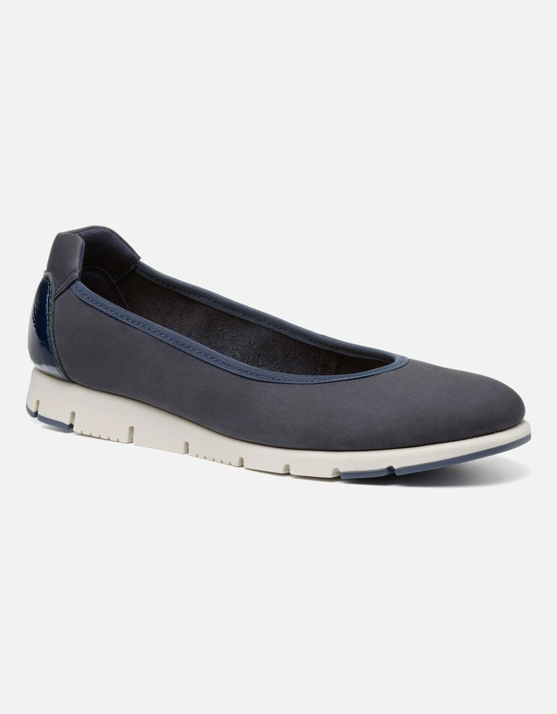 Natural Womens Slip On Pumps, 5 of 4