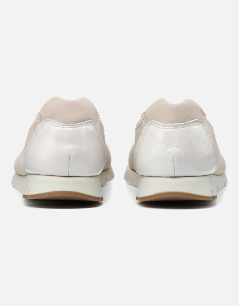 Natural Womens Slip On Pumps