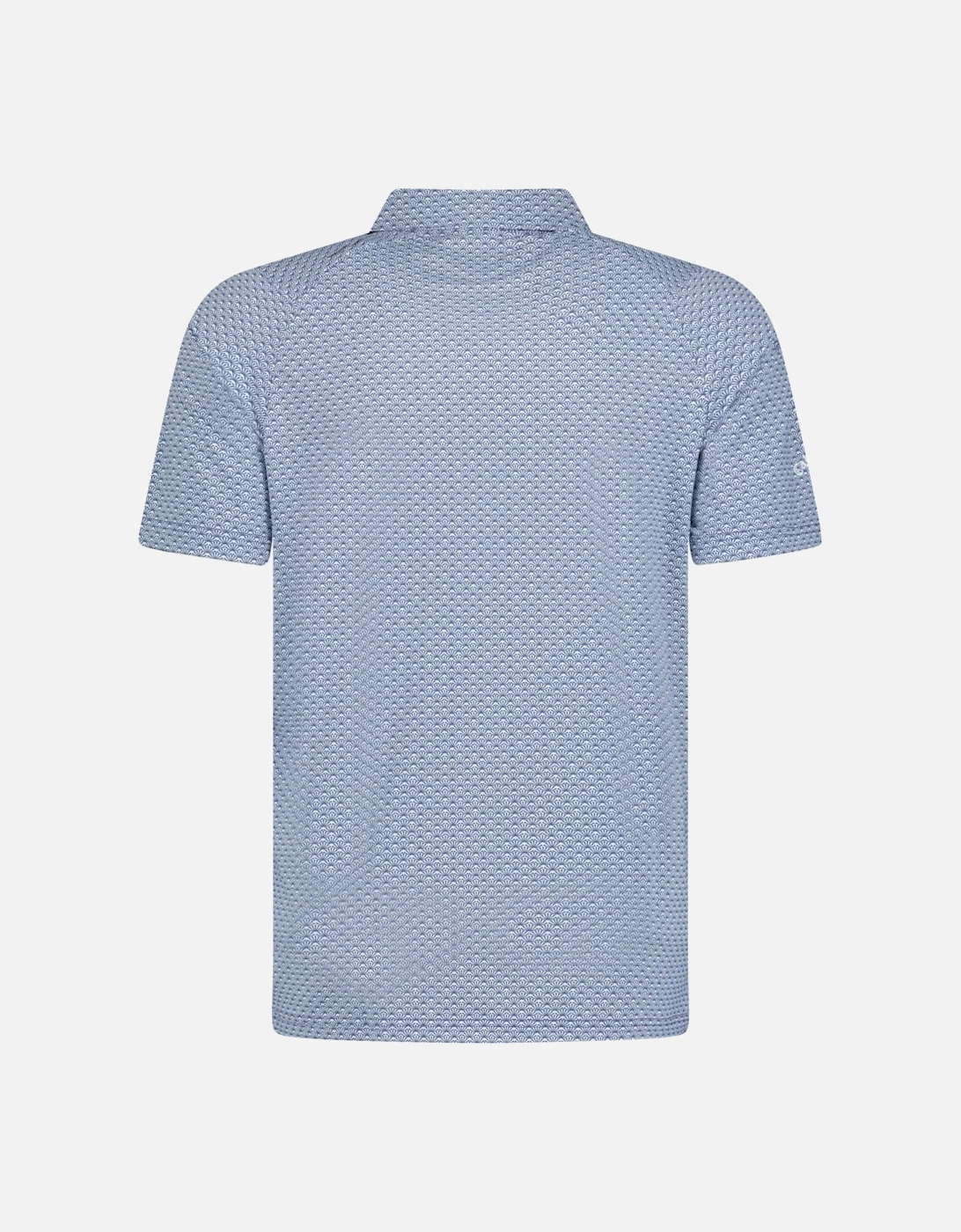 Trademark Print Golf Polo - Navy Peacoat