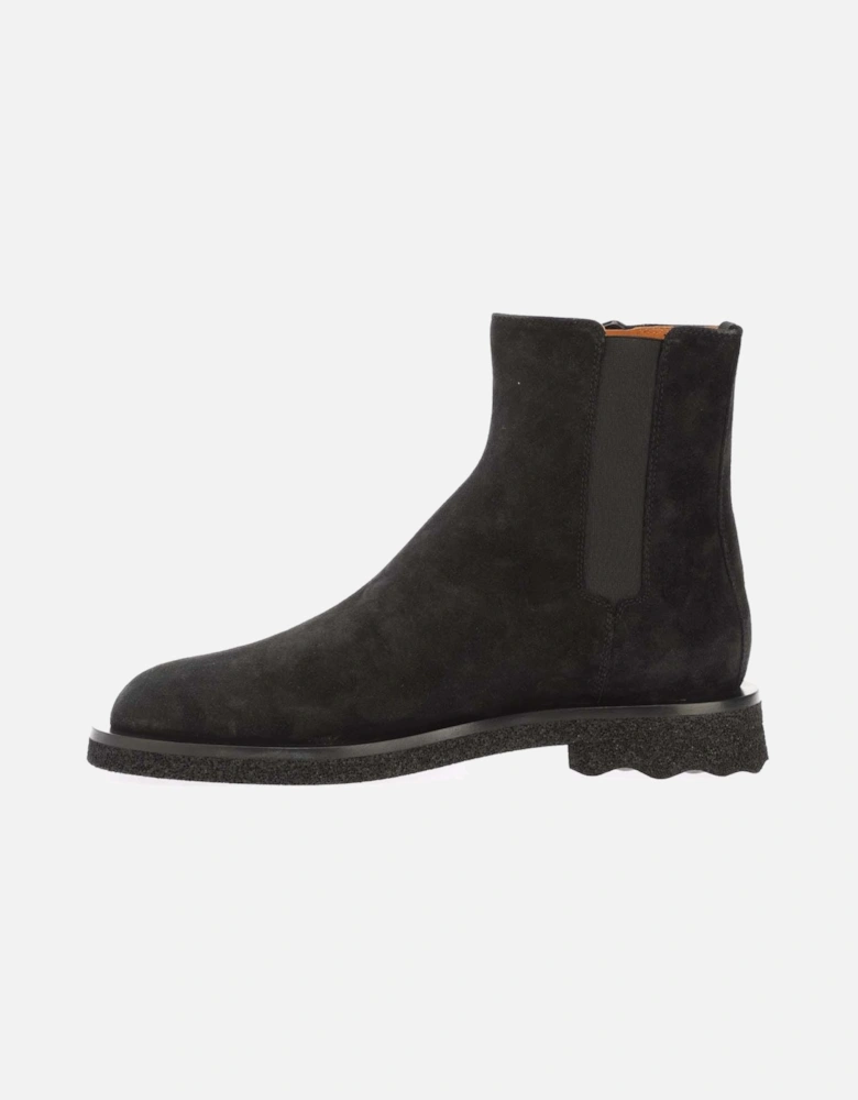 Suede Spongesole Ankle Boots