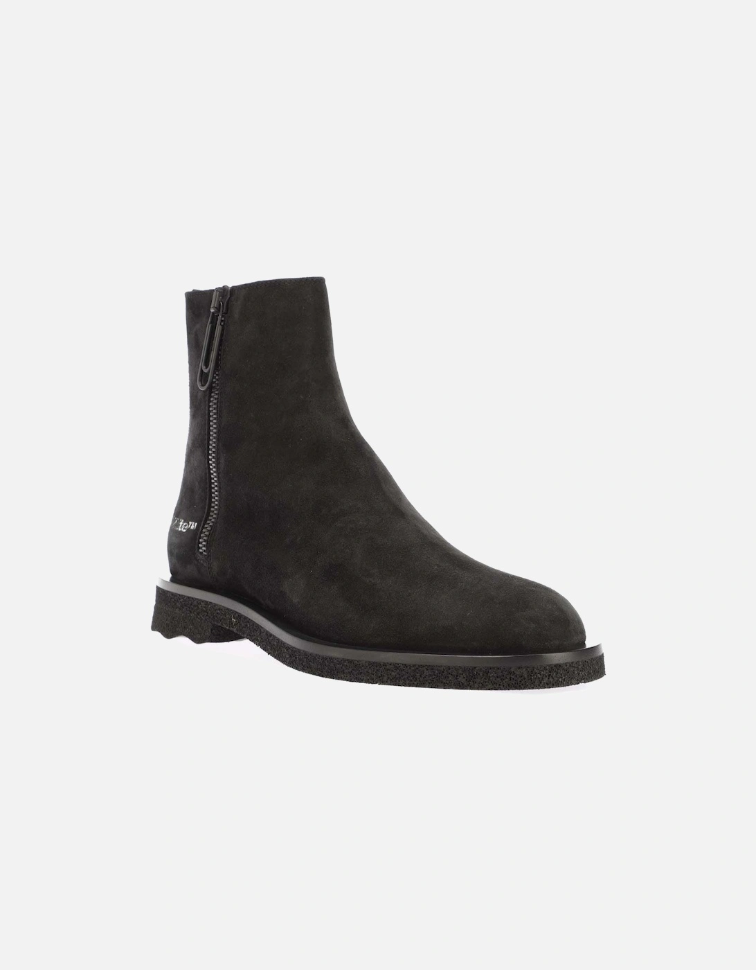 Suede Spongesole Ankle Boots