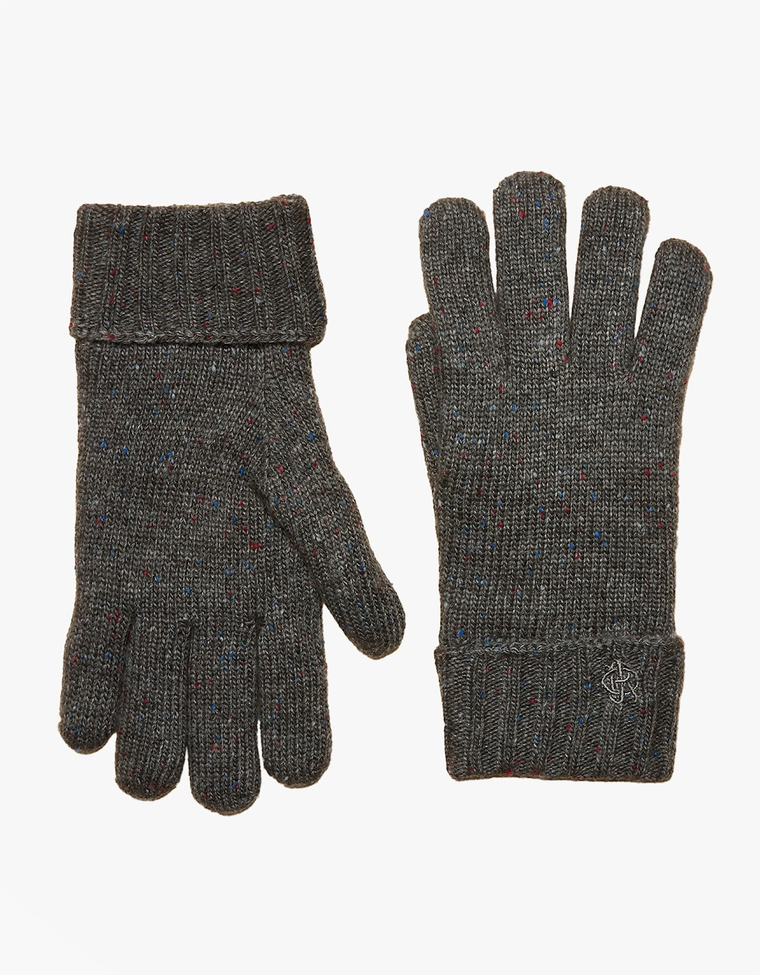 Joules Men's Grey Hammond Gloves  M/L