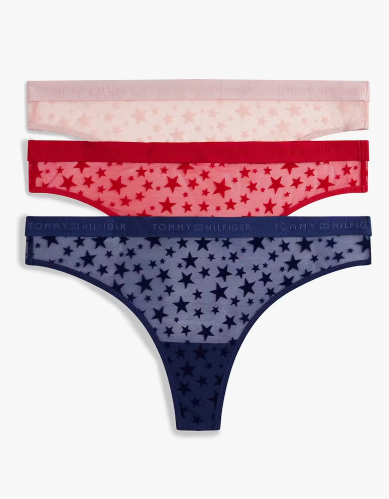 UW0UW06135 GIFT 3 PACK THONG Womens Thong Multicoloured