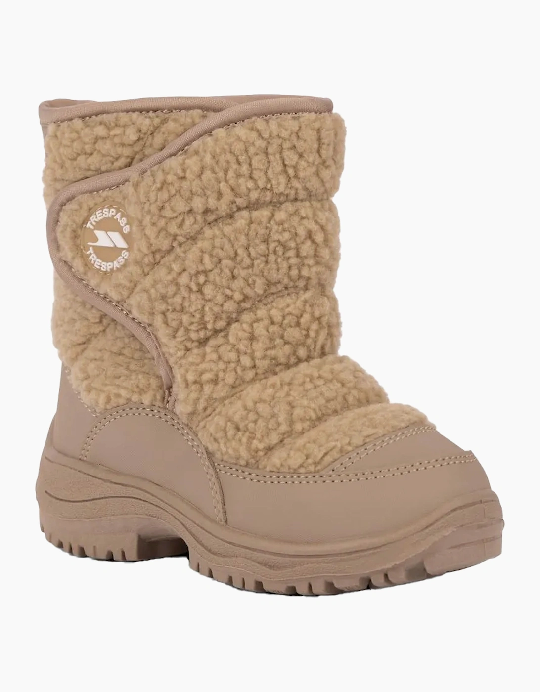 Trespass Childrens/Kids Ewe Snow Boots - Cream - Size: 8