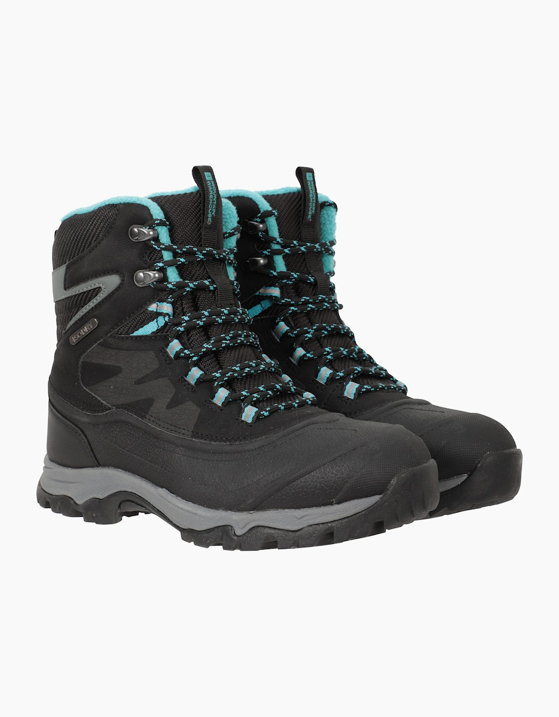 Mountain Warehouse Women's Mountain Warehouse Womens/Ladies Ultra Piste Basher II Waterproof Snow Boots - Black