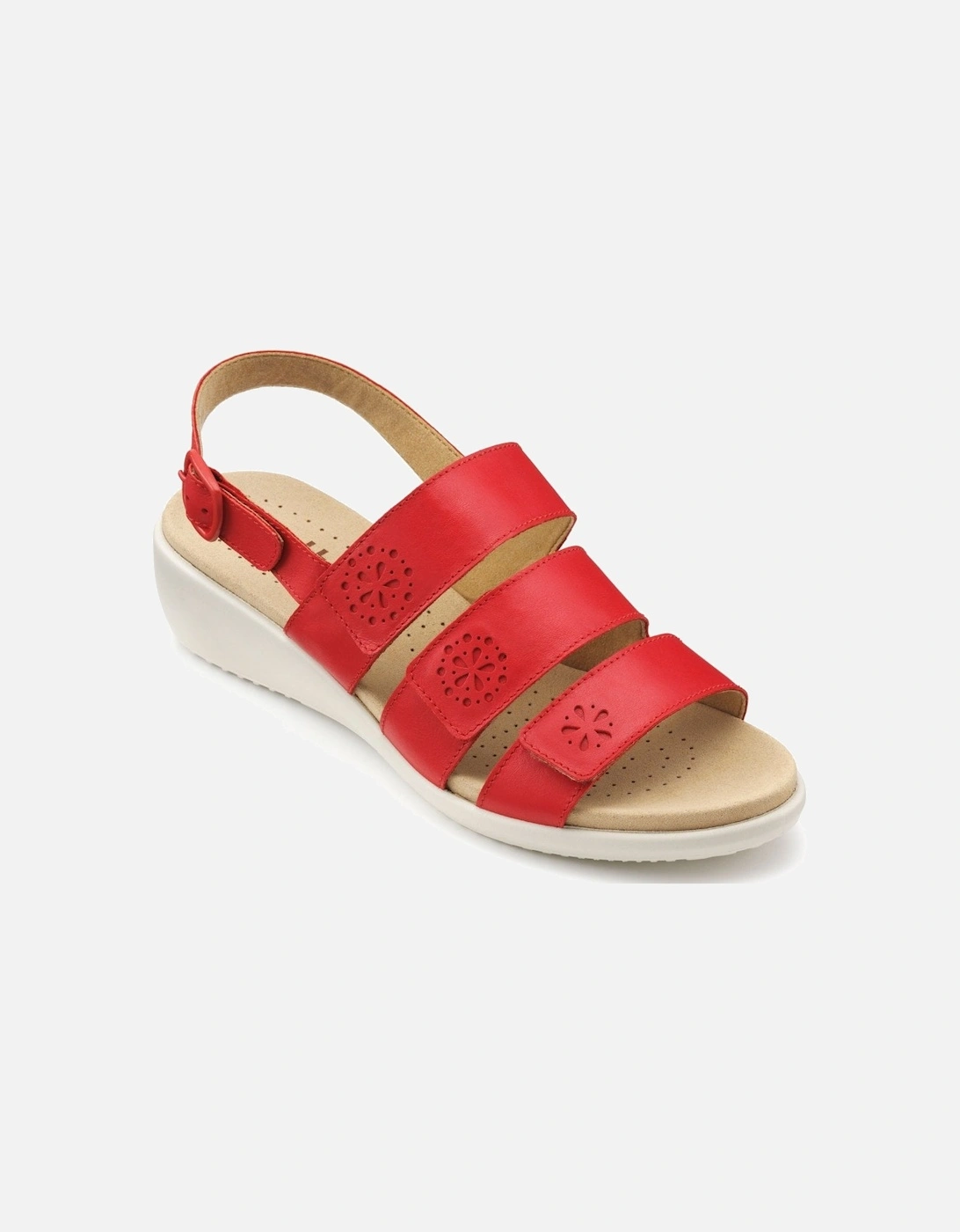 Milan Womens Wedge Heel Sandals, 4 of 3