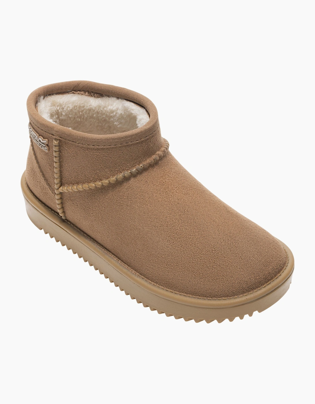 Regatta Unisex Brown Childrens/ Risley Waterproof Winter Boots - Size 10 Kids