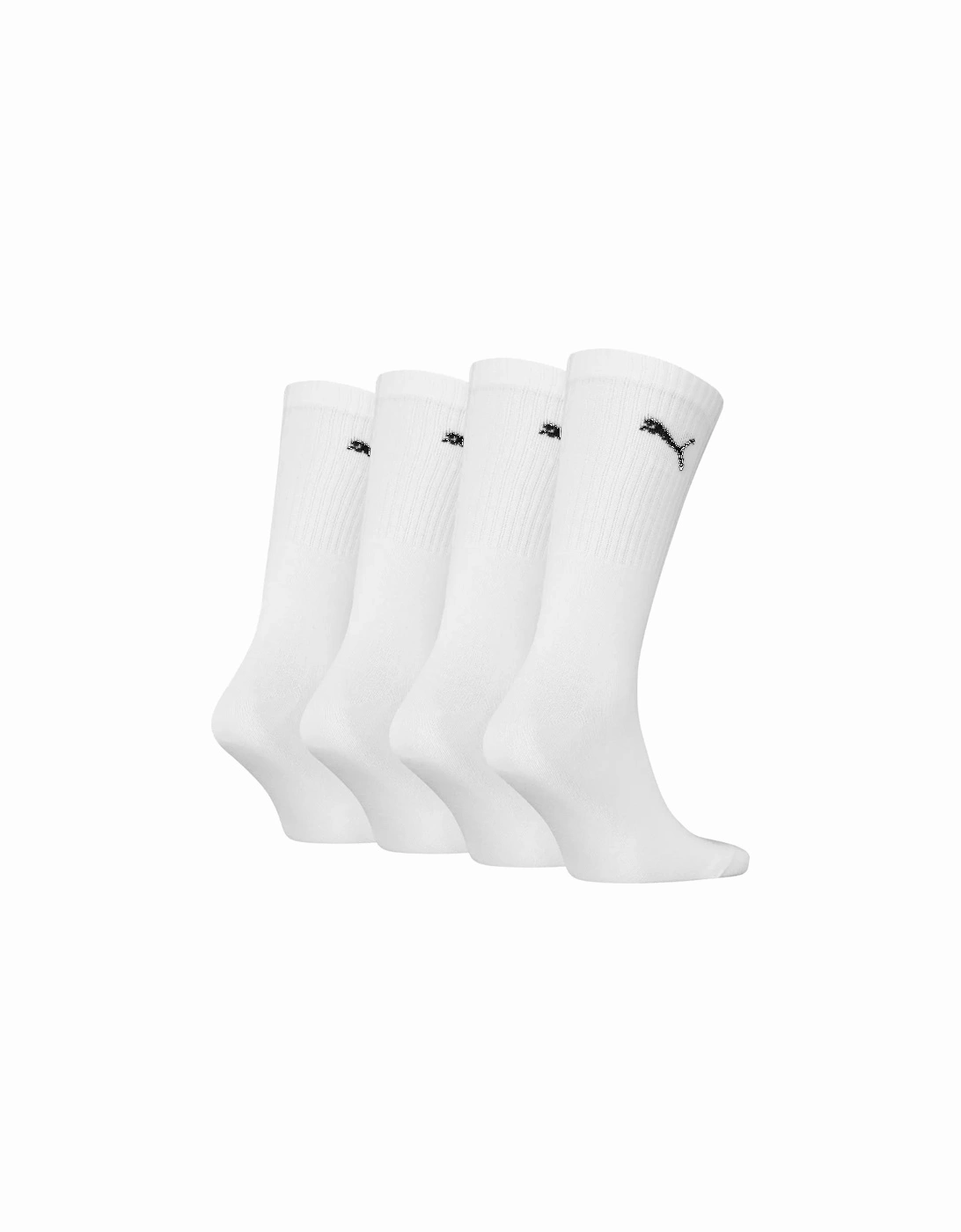 4-Pack Promo Sports Socks, White