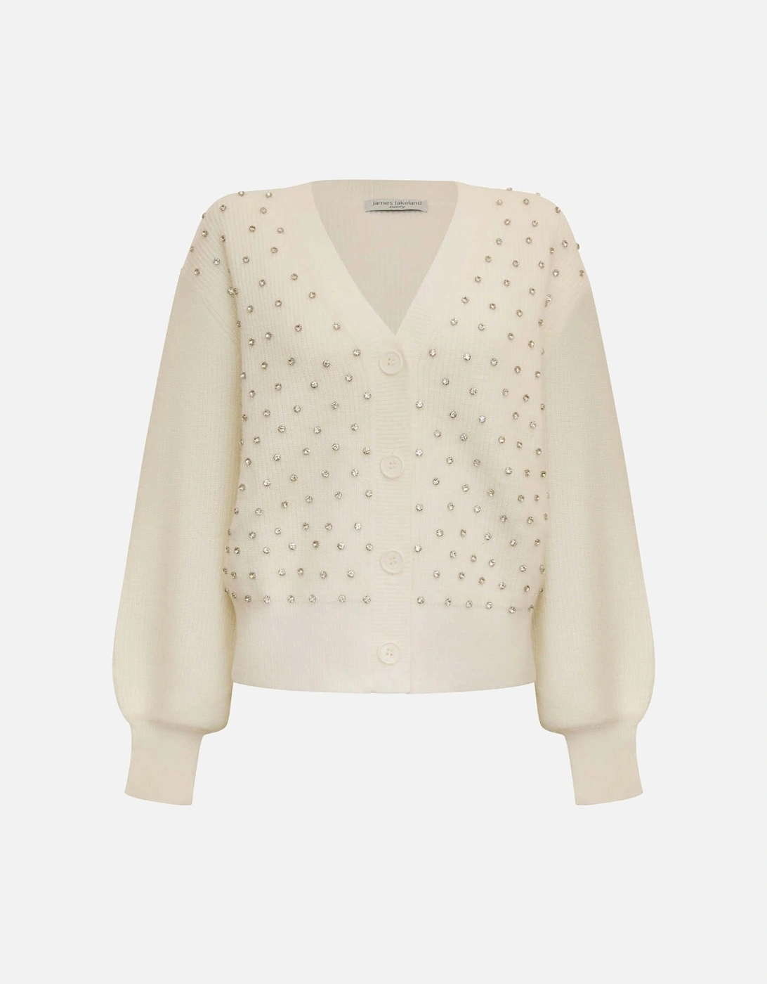 Cream Stud Cardi