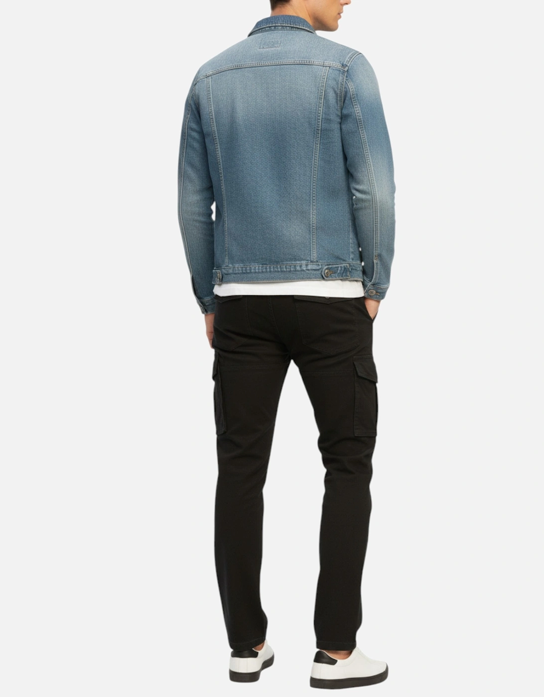 Mens Cargo Trousers Regular Fit Casual