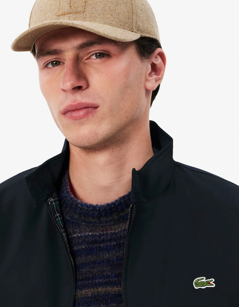 Water-Repellent Twill Harrington Jacket