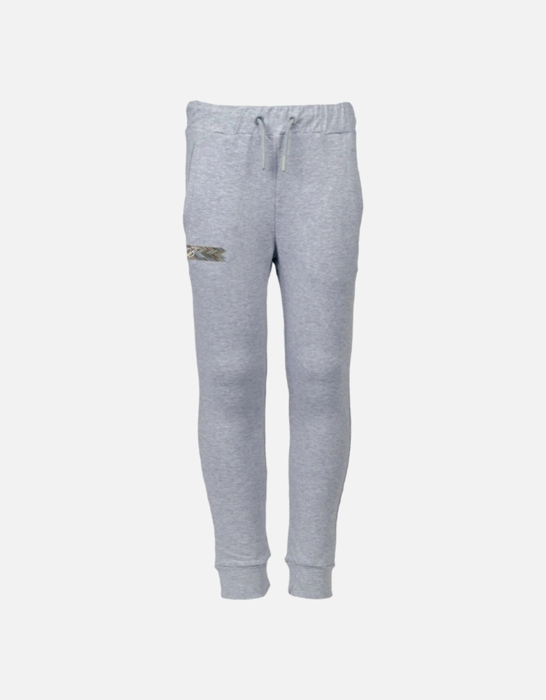 Boys Grey Zig Hoodie Tracksuit