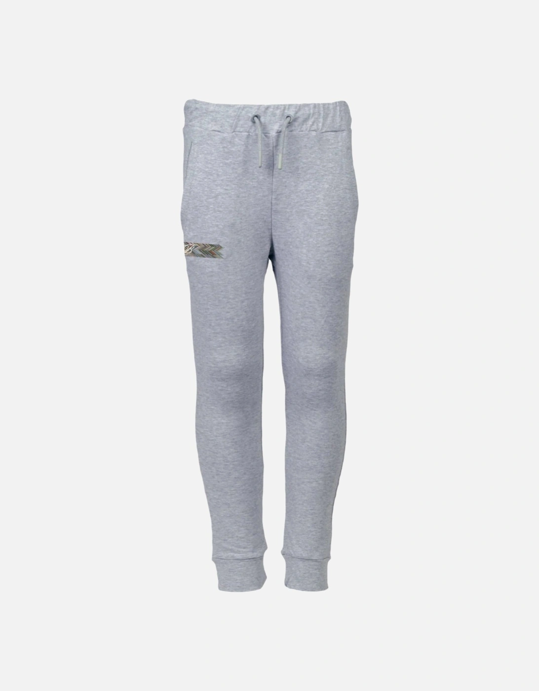 Boys Grey Zig Hoodie Tracksuit