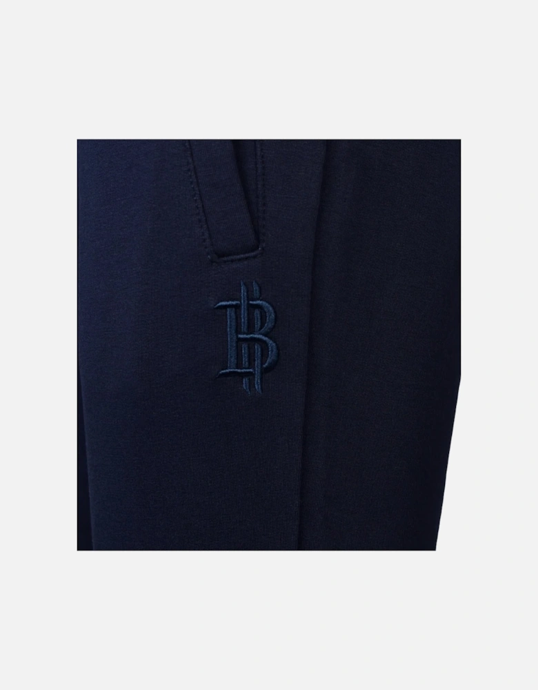 Boys Navy Zig Hoodie Tracksuit