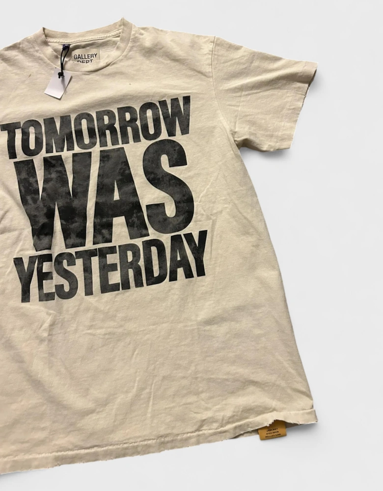 Gallery Dept. Yesterday Was Tomorrow Tee Archival White
