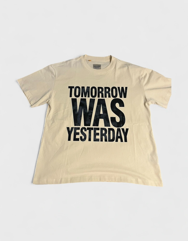Gallery Dept. Yesterday Was Tomorrow Tee Archival White