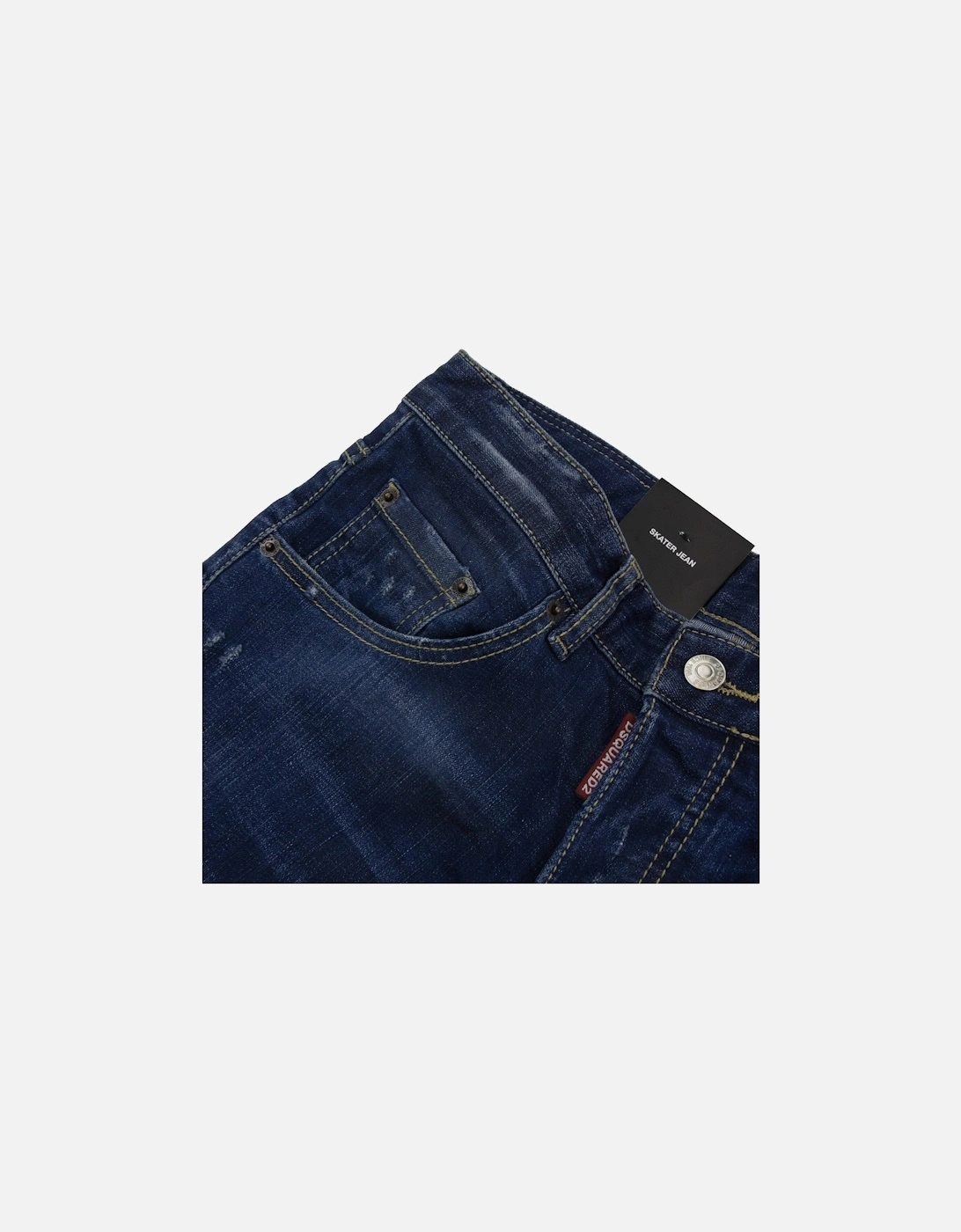 Kickass Washed Skater Jean Denim 470