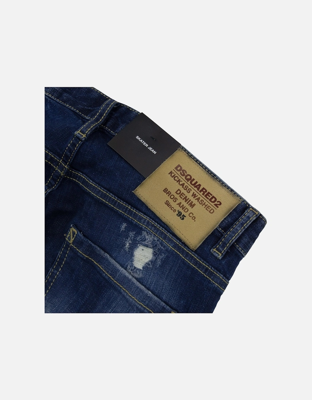 Kickass Washed Skater Jean Denim 470