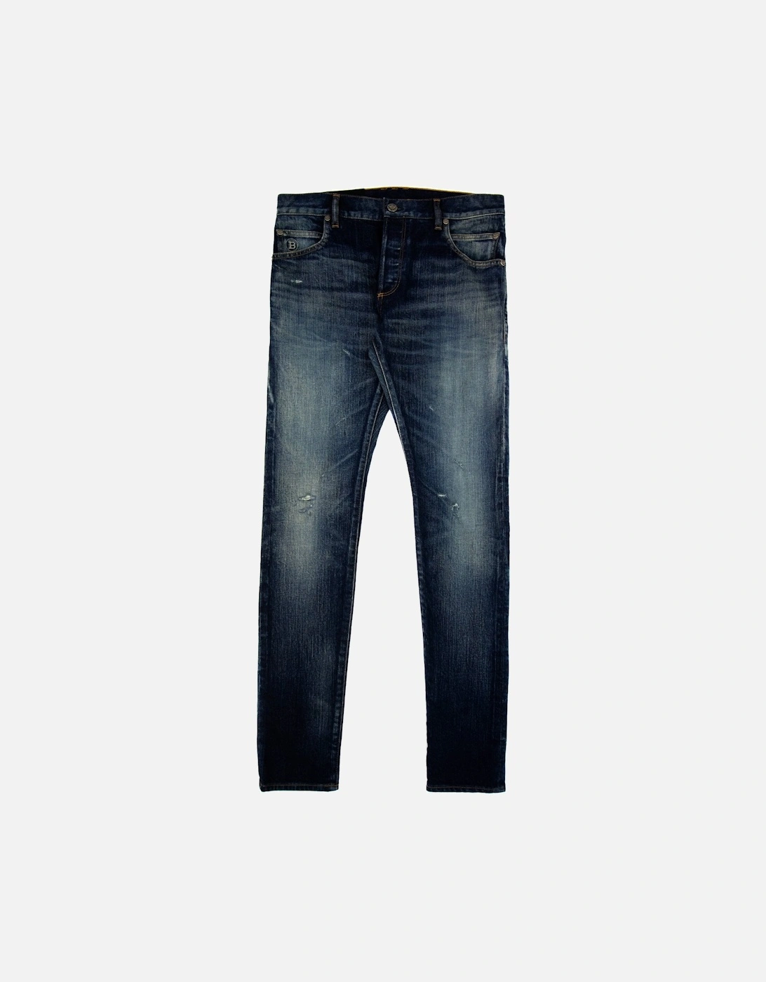 Distressed Slim Selvedge Jean Denim, 6 of 5