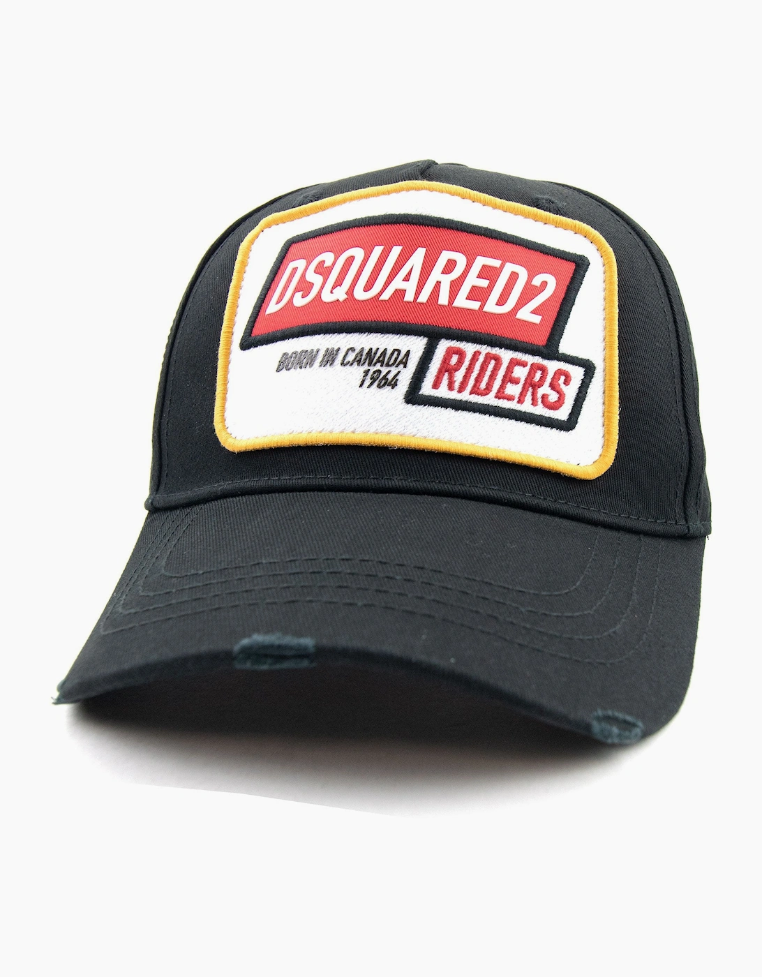 Dsquared2 Men's Black Dsquared Riders Cap  Os