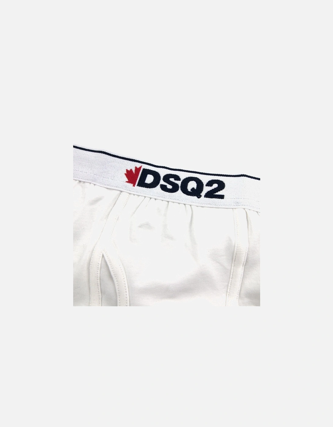 DSQ2 Boxer Trunk White