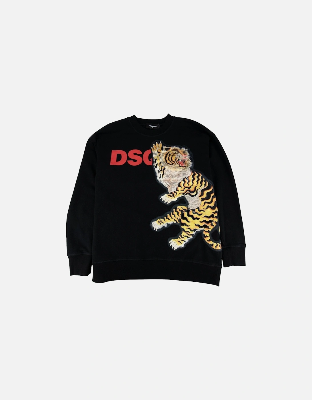 Large Tiger Sweatshirt Black 900, 4 of 3